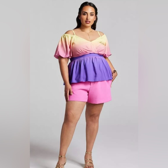 🍂NEW Her Universe Star Wars Padme Amidala Cold Shoulder Top PlusSize Exclusive - Picture 2 of 9